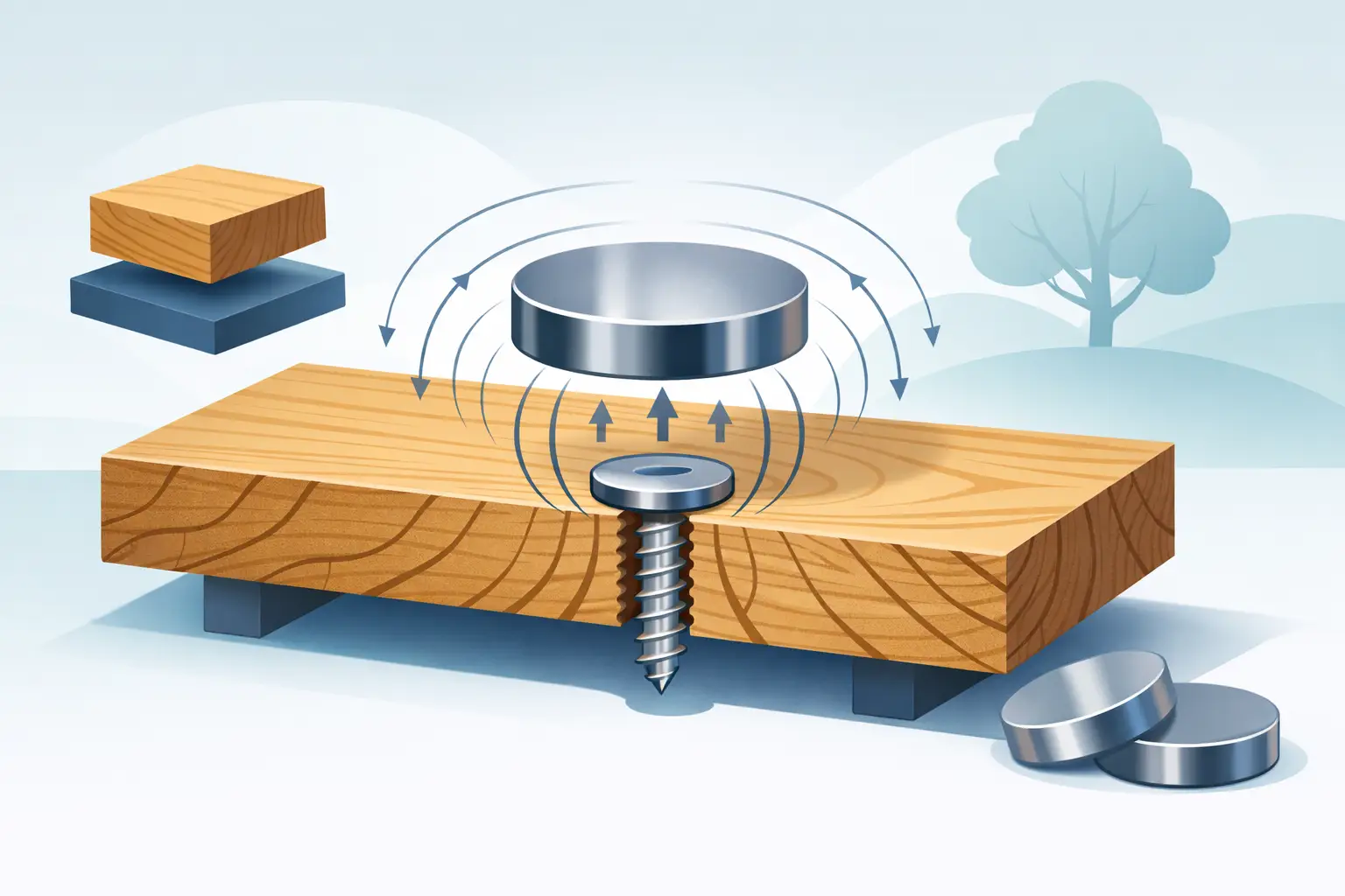 Can Neodymium Magnets Hold Through Wood?