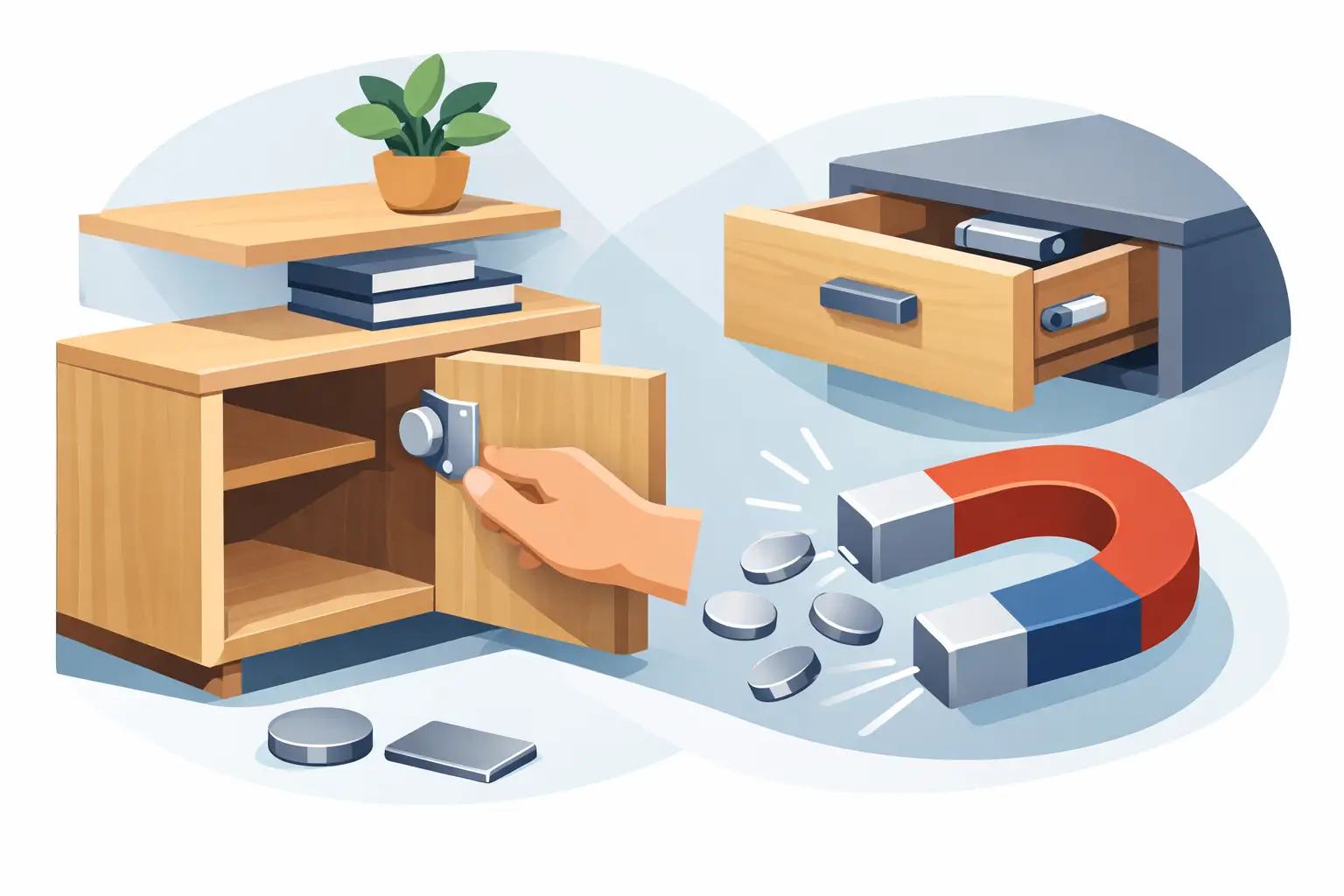 How to Use Magnets in Furniture