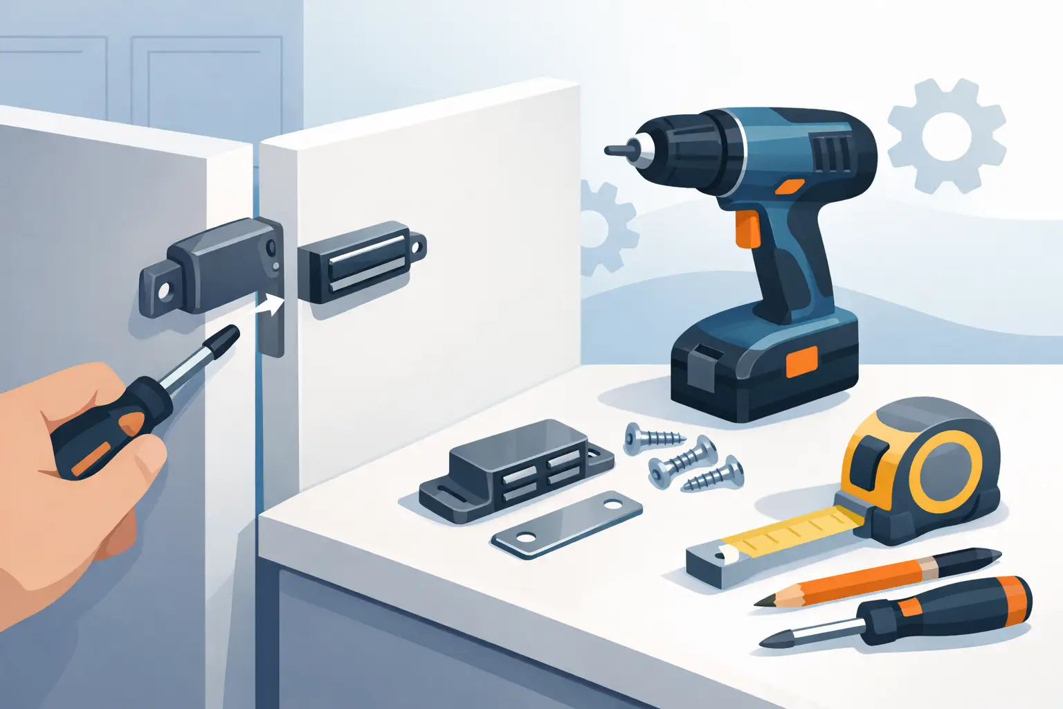 Magnetic Catches Installation Guide