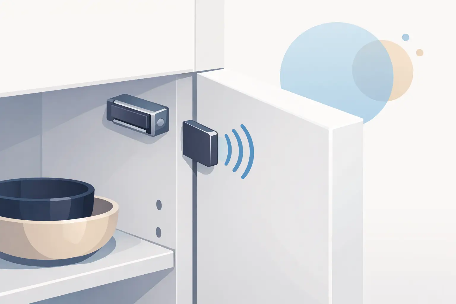 Cabinet Door Magnet Example for Better Closures