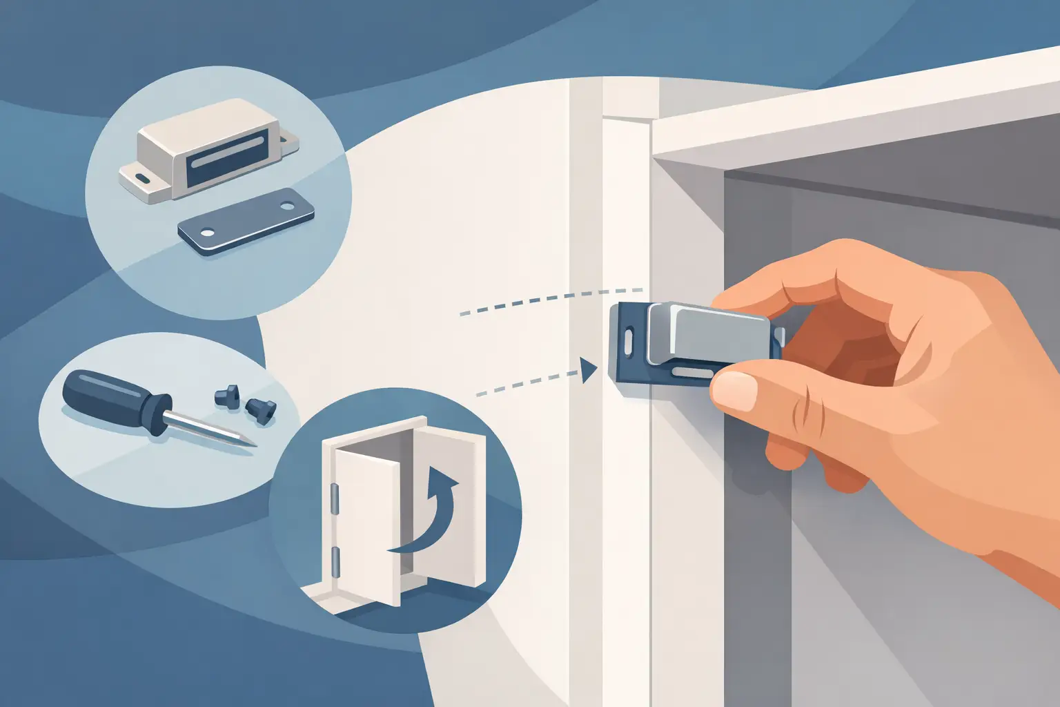 How to Fit Magnetic Catches Properly
