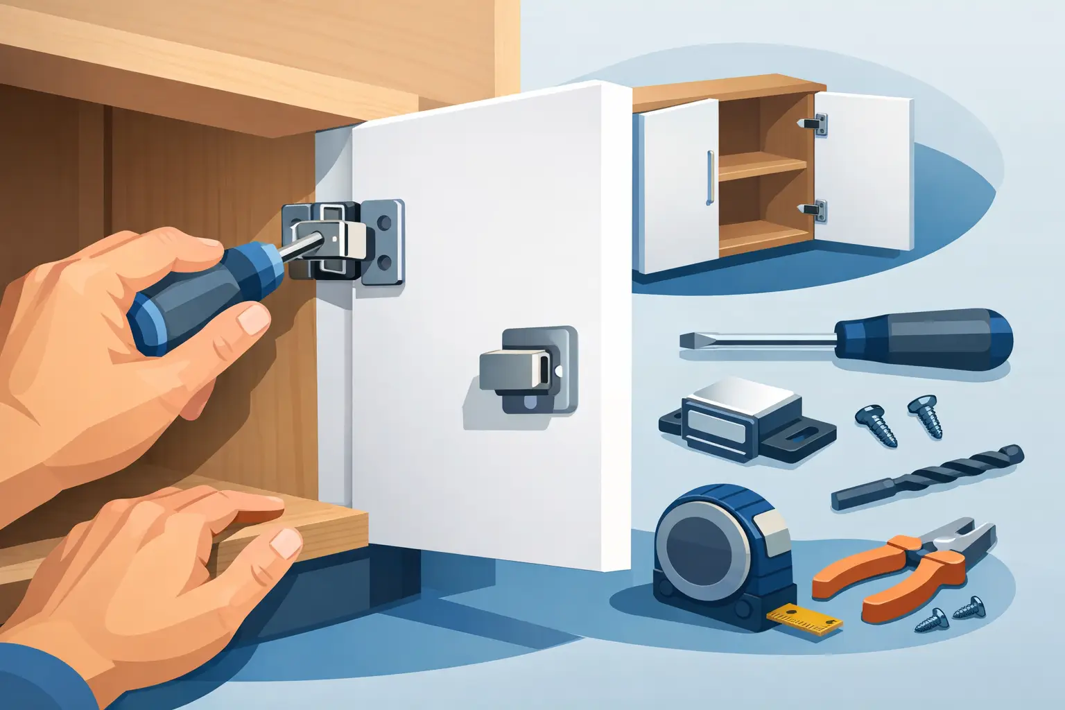 How to Install Cabinet Catches Properly