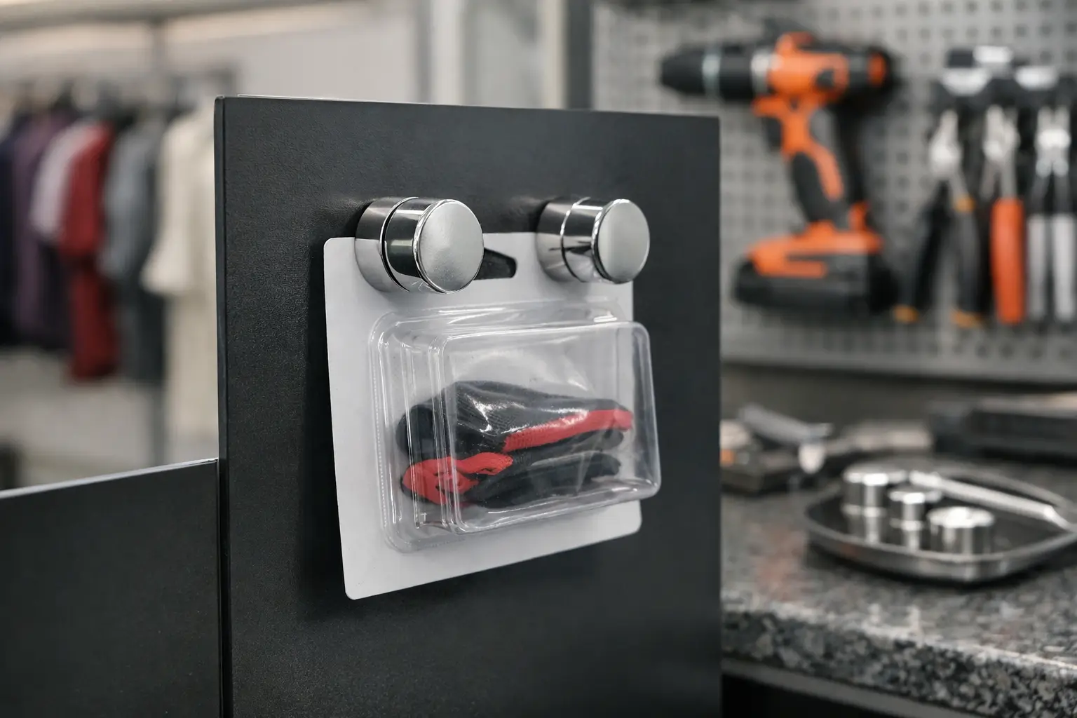 A Retail Display Magnet Example That Holds Fast