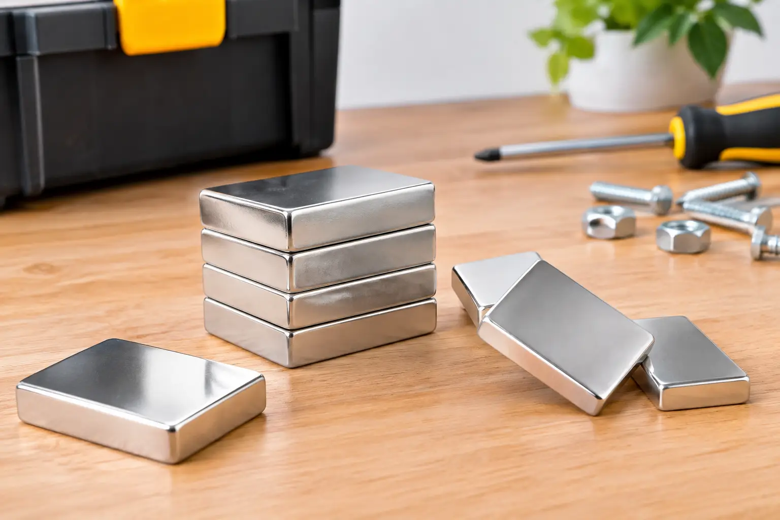 Block Magnets for Strong, Compact Fixing Jobs