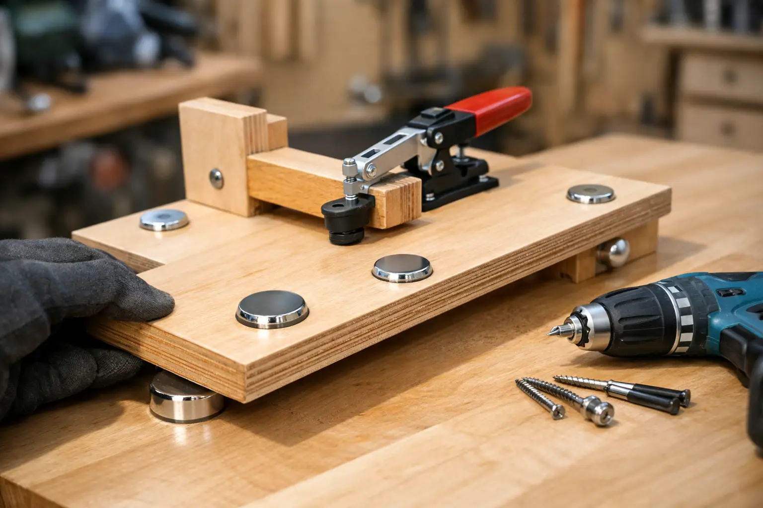 How to Build a Removable Workbench Jig Securely