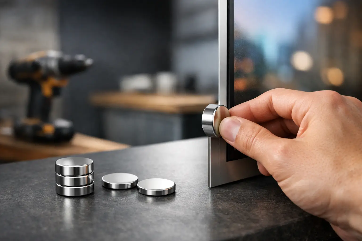 How to Secure Display Panels with Strong Magnets