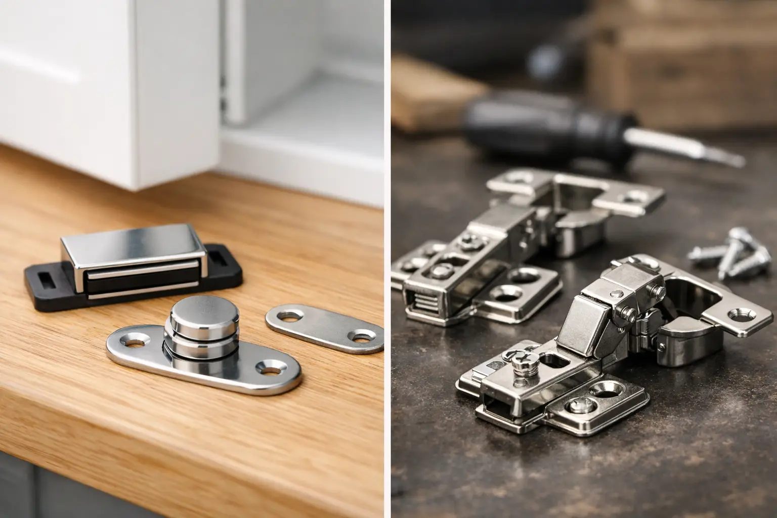 Magnetic Catches vs Hinges: Which Closure Works?