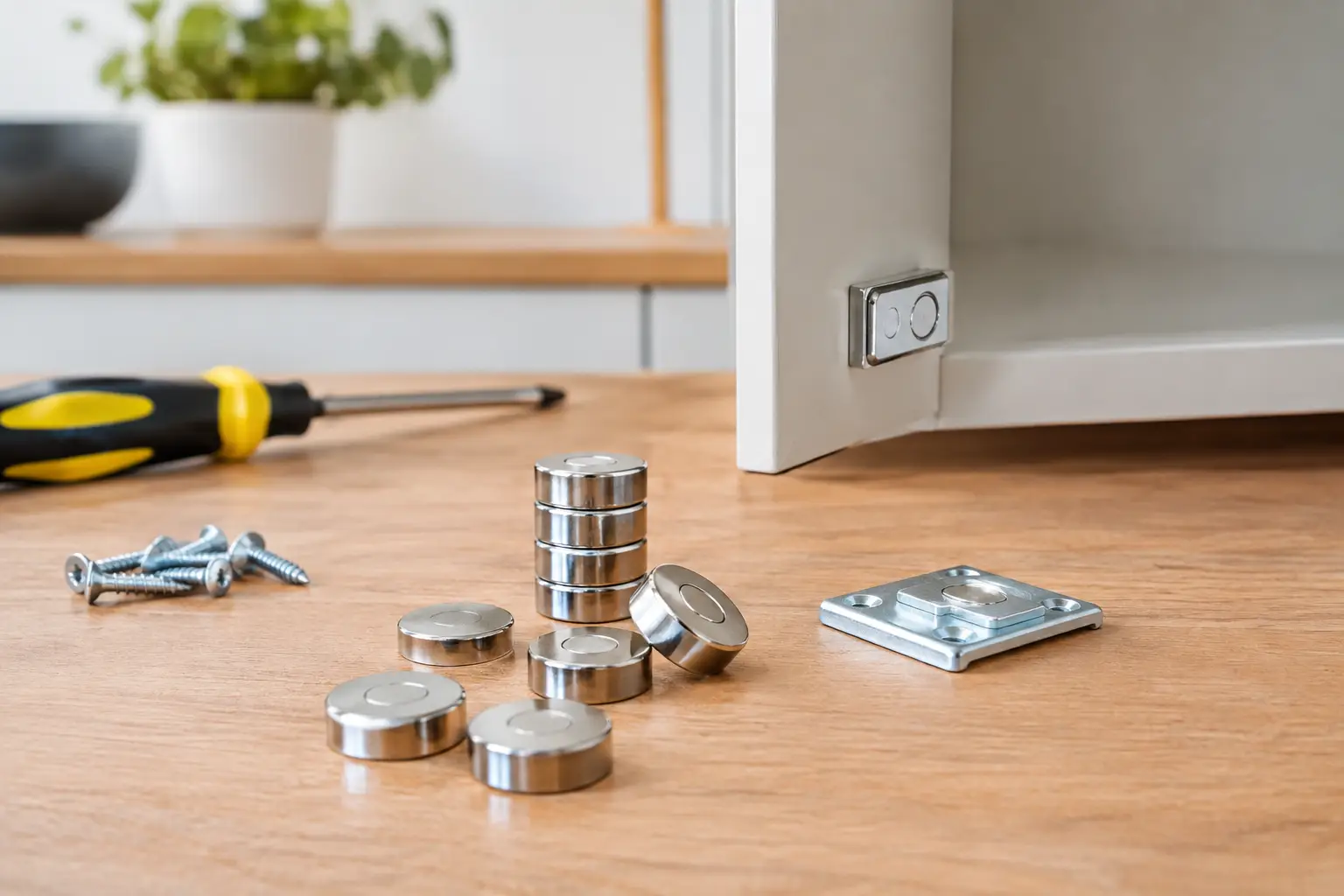 How to Install Cupboard Magnets Properly